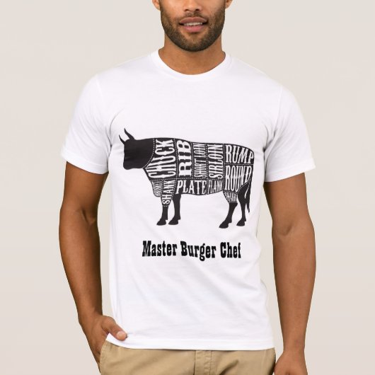 Master Burger Chef T-shirt (Voorkant)