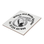 Master Butcher Butchers Winkelen Tegeltje (Zijkant)