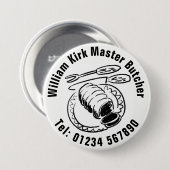 Master Butcher Button (Voorkant /achterkant)