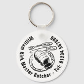 Master Butcher Sleutelhanger (Achterkant)