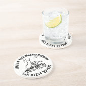 Master Butcher Zandsteen Onderzetter (Zijkant)