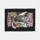 Master Byiter B Vist Funny Angler Fleece Deken (Voorkant (Horizontaal))