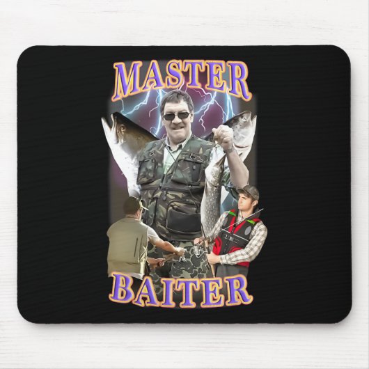 Master Byiter  B Vist Funny Angler Muismat (Voorkant)