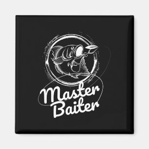 Master Byiter-Vissen Shirt Magneet