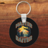 Master Byiter Worldwide Vist enthousiastelingen Sleutelhanger (Voorkant)