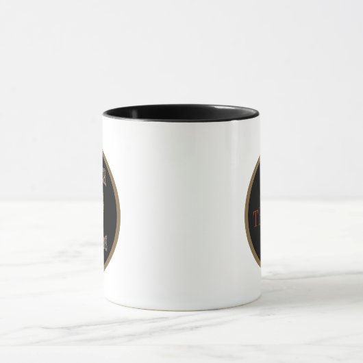 Master campfire add monogram camping mok (Midden)