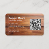 Master Carpenter Design Visitekaartje (Voorkant)