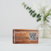 Master Carpenter Design Visitekaartje (Staand voorkant)