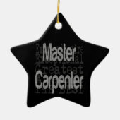 Master Carpenter Extraordinaire Keramisch Ornament (Voorkant)