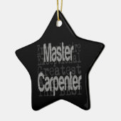 Master Carpenter Extraordinaire Keramisch Ornament (Links)