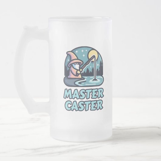 Master Caster Fantasy Gevist Matglas Bierpul (Links)