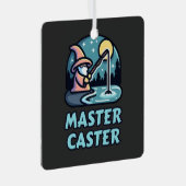Master Caster Fantasy Gevist Metalen Ornament (Voorkant Rechts)