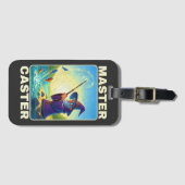 Master Caster - Wizard Magic Gevist Bagagelabel (Voorkant (horizontaal))
