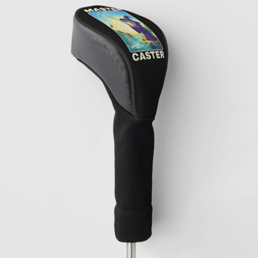 Master Caster - Wizard Magic Gevist Golfheadcover (Schuin)