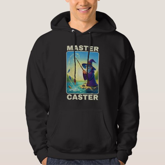 Master Caster - Wizard Magic Gevist Hoodie (Voorkant)