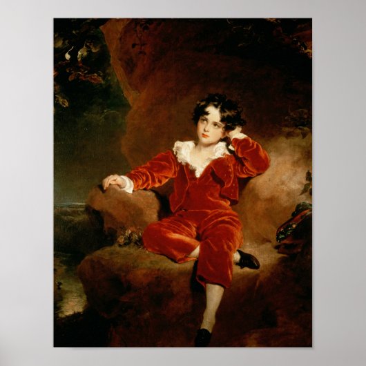 Master Charles William Lambton, 1825 Poster (Voorkant)