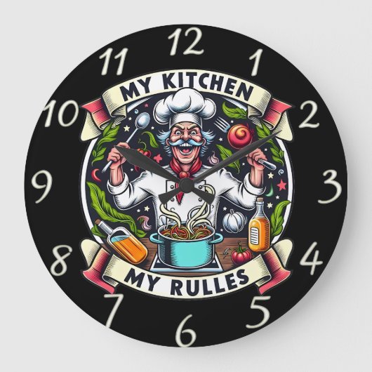 Master Chef Asserting Authority Grote Klok (Voorkant)