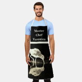 Master Chef Bird Reflection Black White Animal Schort (Gedragen)