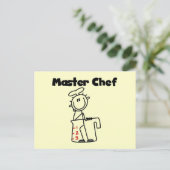 Master Chef Briefkaart (Staand voorkant)