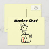 Master Chef Briefkaart (Voorkant / Achterkant)