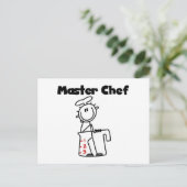 Master Chef Briefkaart (Staand voorkant)