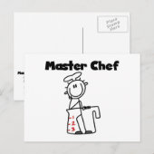Master Chef Briefkaart (Voorkant / Achterkant)