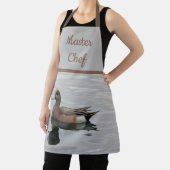Master Chef Duck Foto Wigeon Calm Water Natuur Schort (Insitu)