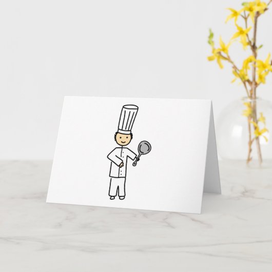 Master Chef Kaart (Gele Bloem)