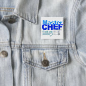 Master Chef-knop Vierkante Button 5,1 Cm (In situ)