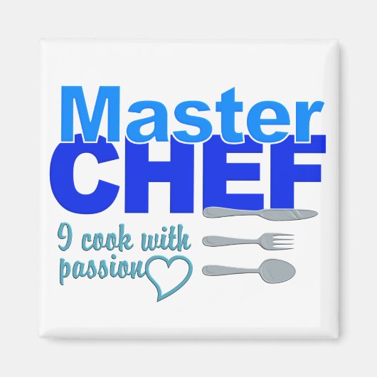 Master Chef magnet (Voorkant)