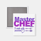Master Chef magnet (Voorkant / Achterkant)