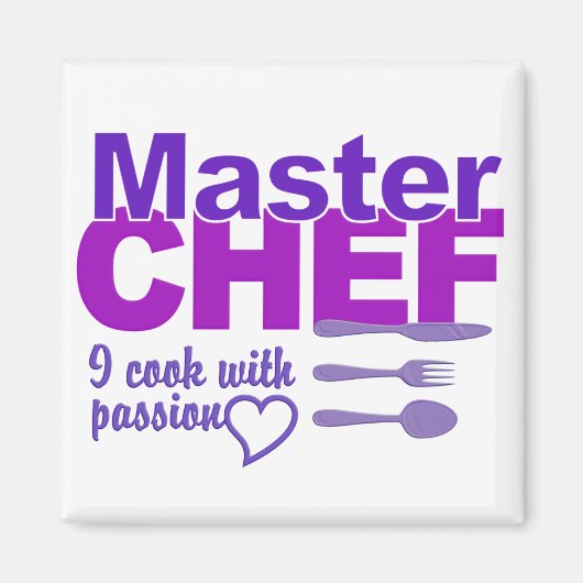 Master Chef magnet (Voorkant)