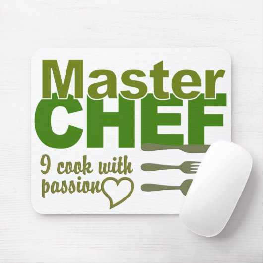 Master Chef mousepad Muismat (Met muis)