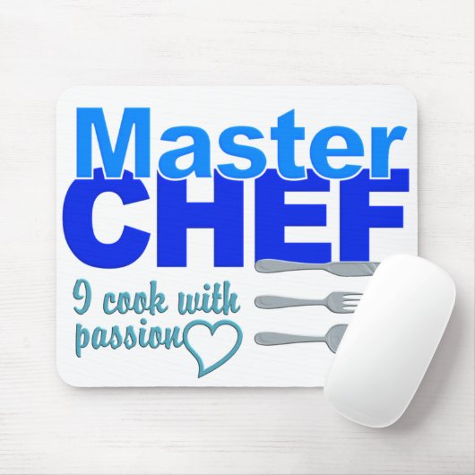 Master Chef mousepad Muismat (Met muis)