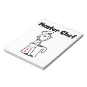 Master Chef Notitieblok (Linkerzijde)