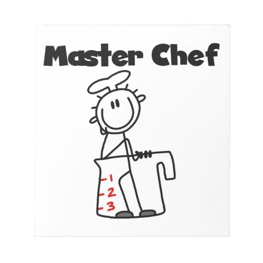 Master Chef Notitieblok (Voorkant)