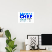 Master Chef-poster Poster (Thuiskantoor)