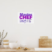Master Chef-poster Poster (Keuken)