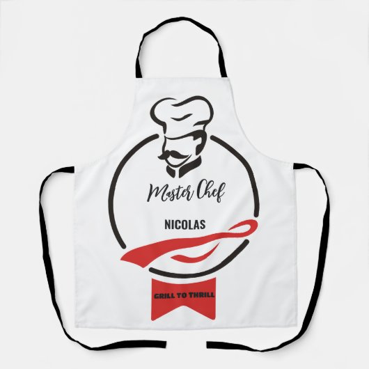 Master Chef Schort (Voorkant)