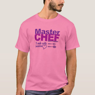 Master Chef-shirt - kies stijl en kleur T-shirt