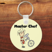 Master Chef - Vrouw Sleutelhanger (Voorkant)