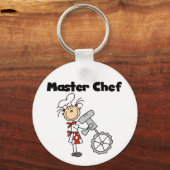 Master Chef - Vrouw Sleutelhanger (Voorkant)