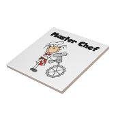 Master Chef - Vrouw Tegeltje (Zijkant)
