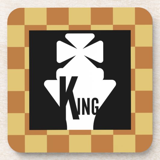 MASTER CHESS ORIGINEEL NAAR MASANSER BIER ONDERZETTER (Voorkant)