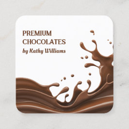 Master Chocolatier Vierkante Visitekaartje
