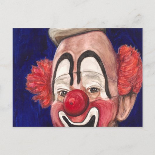 Master Clown Lou Jacobs Briefkaart (Voorkant)
