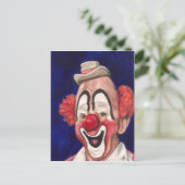 Master Clown Lou Jacobs Briefkaart (Staand voorkant)