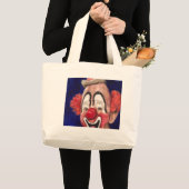 Master Clown Lou Jacobs Grote Tote Bag (Voorkant (product))