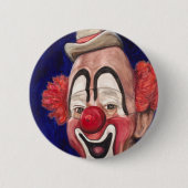 Master Clown Lou Jacobs Ronde Button 5,7 Cm (Voorkant)