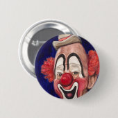 Master Clown Lou Jacobs Ronde Button 5,7 Cm (Voorkant /achterkant)